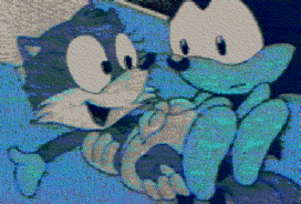 baby sonic and baby tails