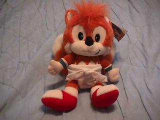 Baby tails the fox